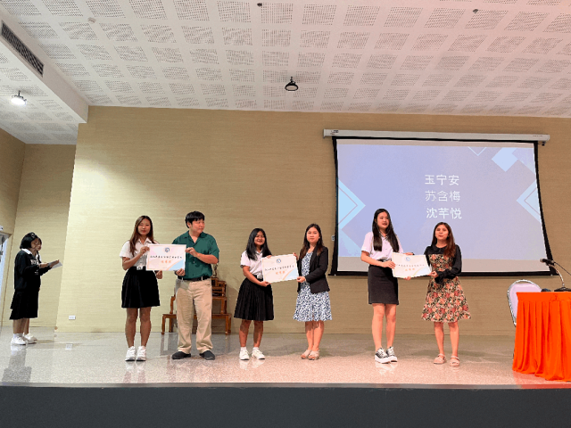 乌隆他尼皇家大学汉语专业学生在成都技术学院留学总结交流活动现场